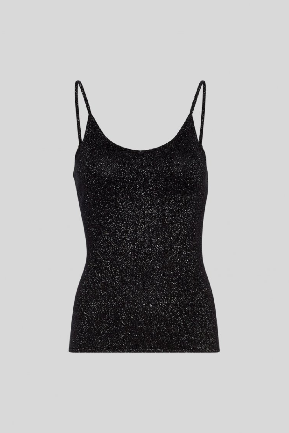 MSCH Eurasia Strap Top | Black/Silver