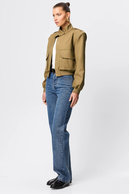 Knox Bomber | Olive