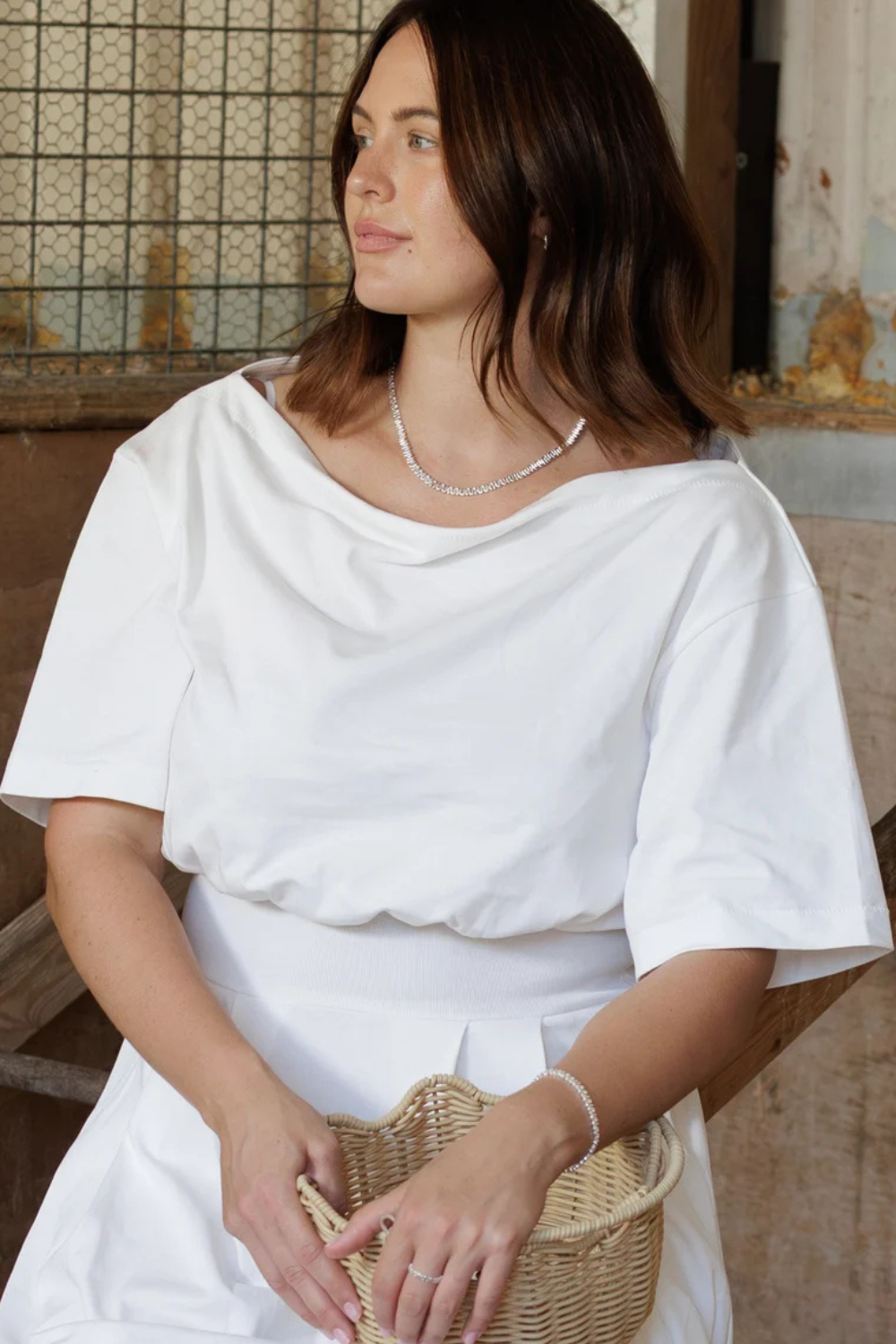 Mum Chain Necklace | Silver
