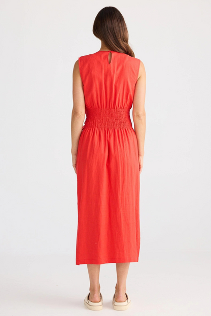 Turning Point Dress | Poppy Red