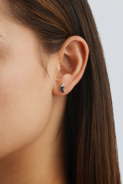 18k Gold Vermeil Endless Devotion Stud Earrings