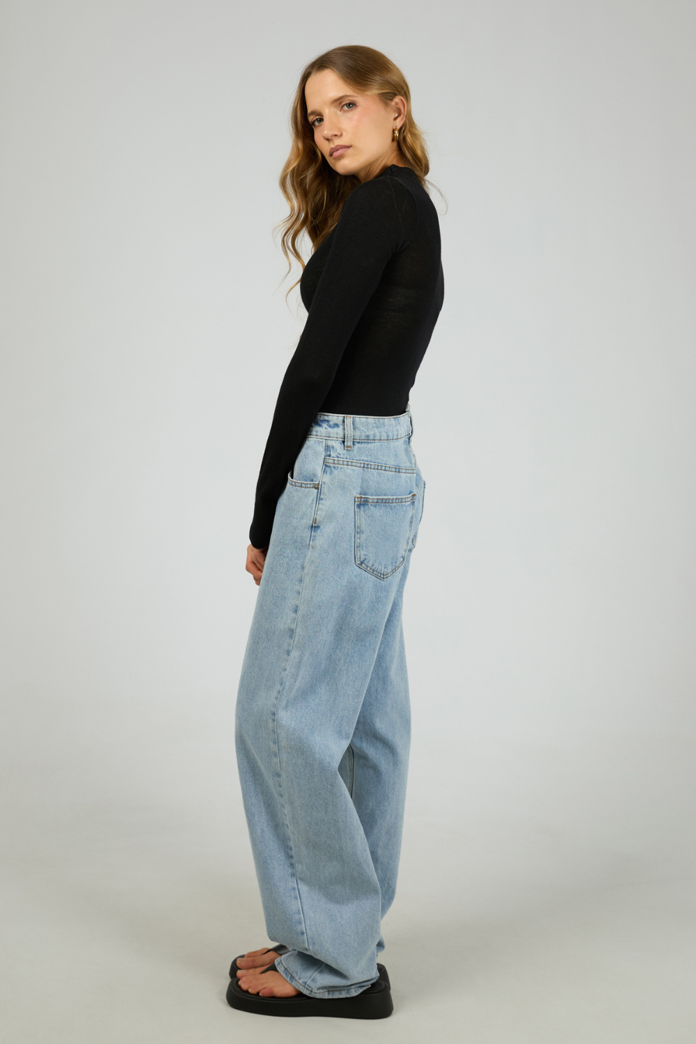 Priya Layering Long Sleeve | Black