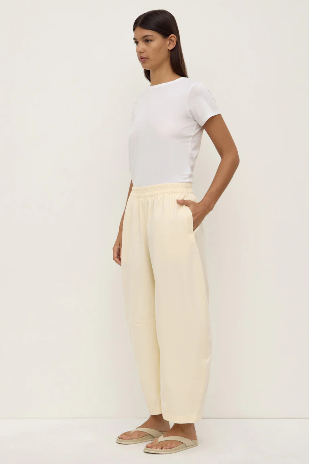 Lola Barrel Pant | Butter