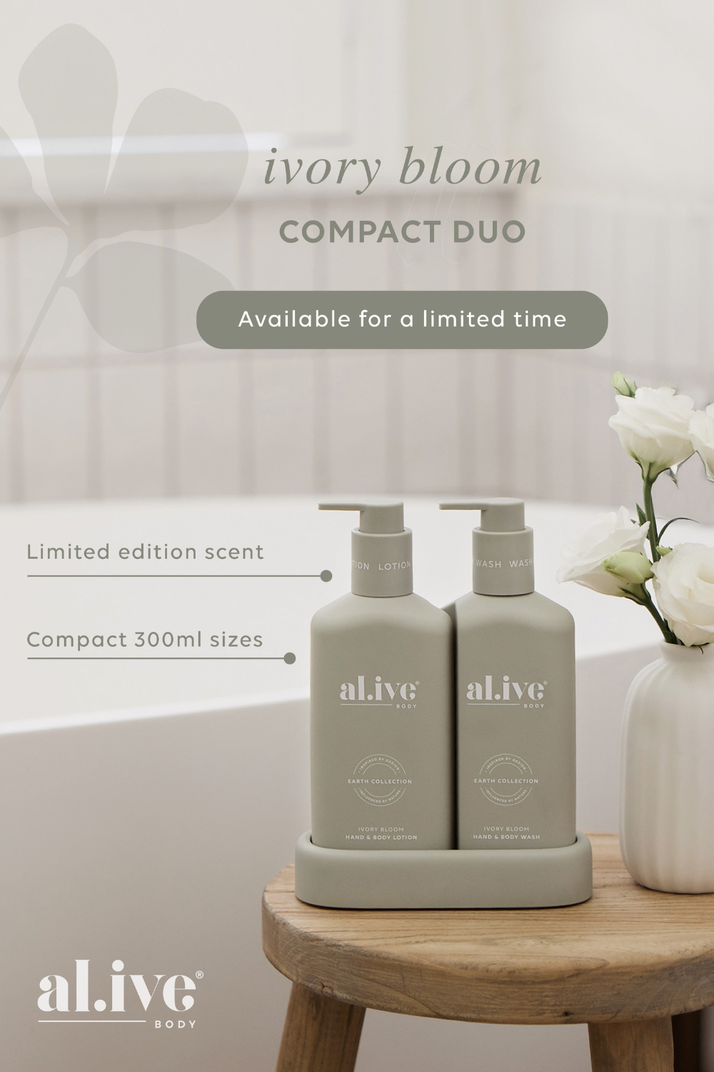 Home Ritual Set | Ivory Bloom