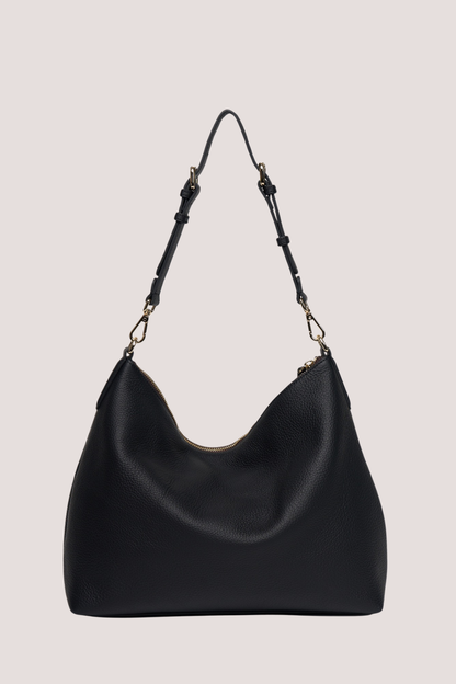 Miki Shoulder Bag | Black Luxe
