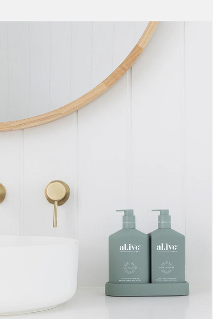 Wash & Lotion Duo - Kaffir Lime & Green Tea