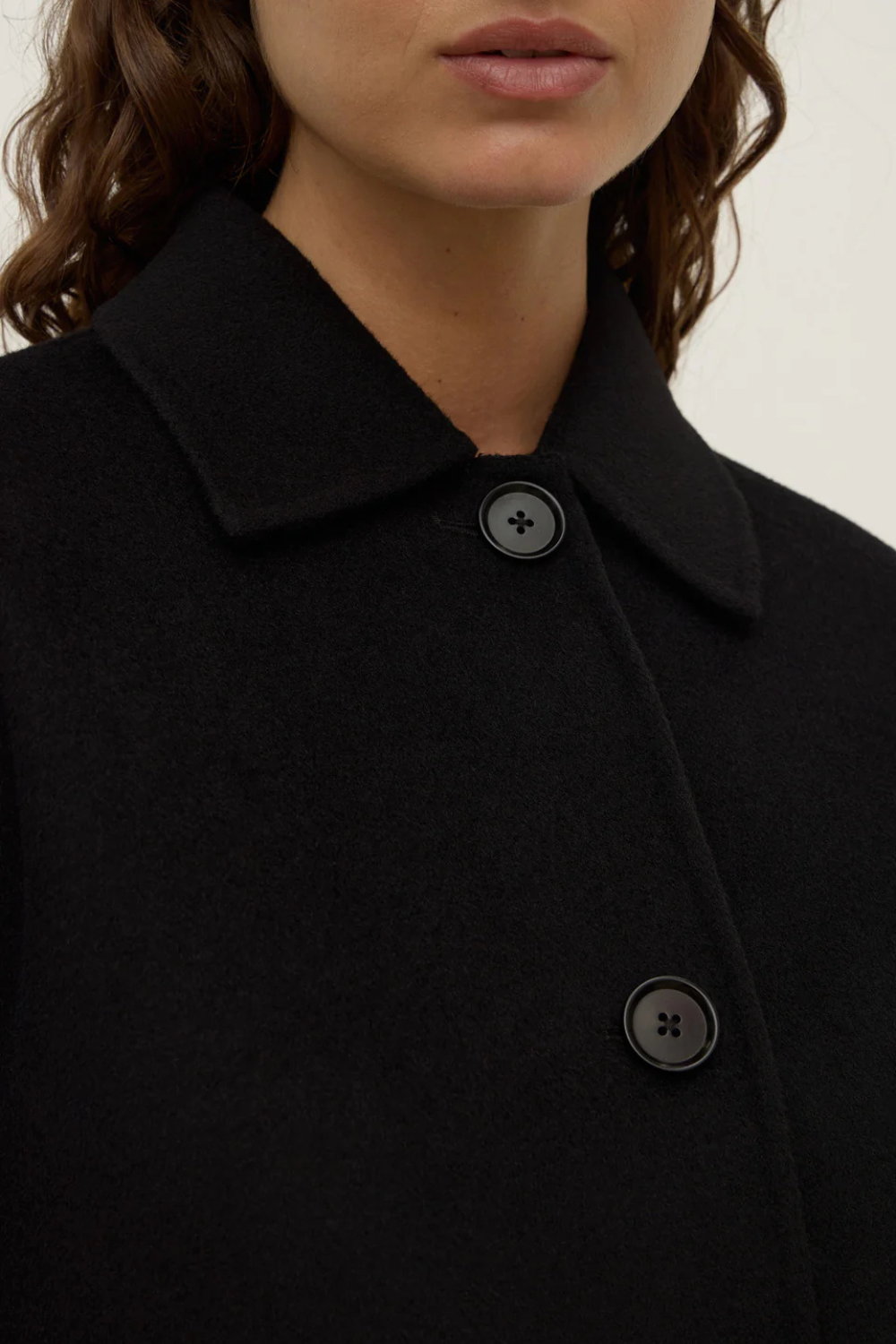 Mya Wool Jacket | Black