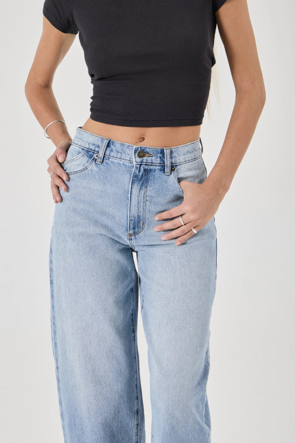 Gigi Barrel Jean | Brad Blue