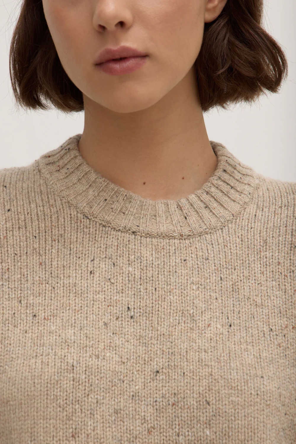 Beau Wool Merino Knit | Stone Marle