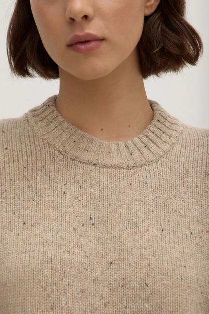 Beau Wool Merino Knit | Stone Marle
