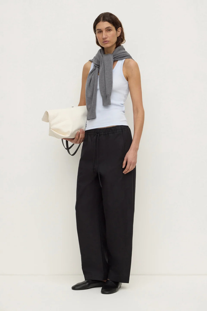 Robyn Scoop Neck Rib Tank | Powder Blue