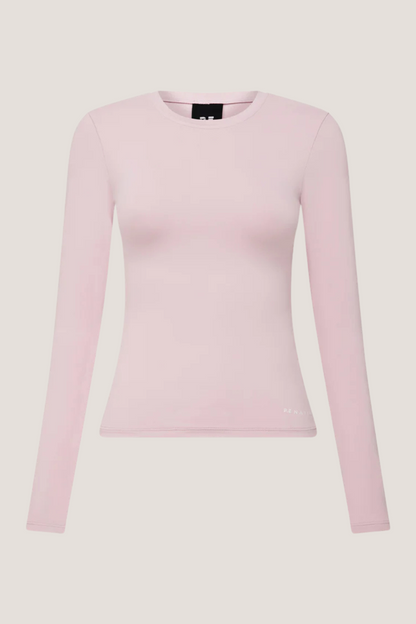 Foundation LS Top | Chalk Pink