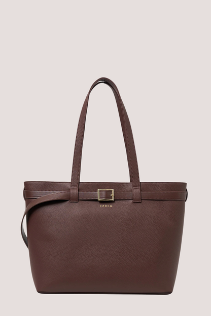 Tabby Shoulder Bag | Black + Bronze