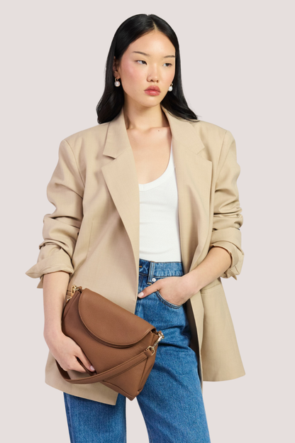 Becks Shoulder Bag | Tan Luxe