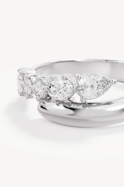 Sterling Silver Guided by the Stars Ring