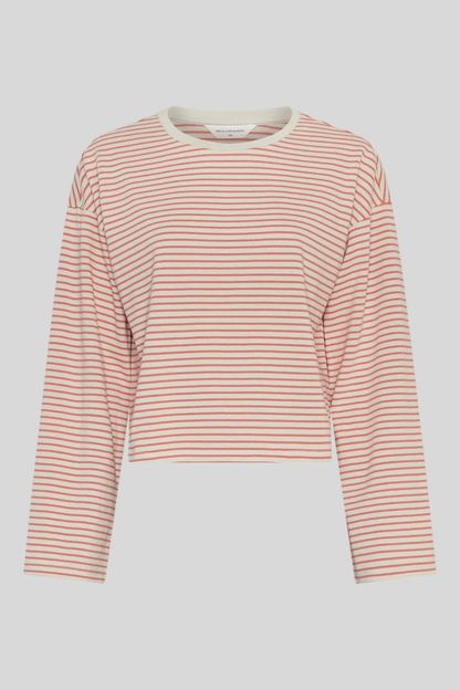 MSCHKrestiane Pullover STP | Oatmeal/F Rose