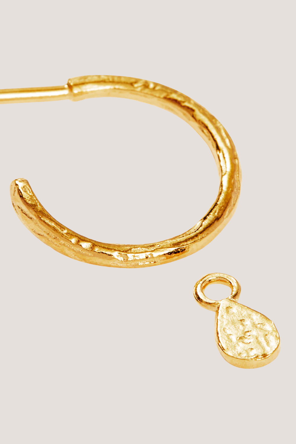 18k Gold Vermeil Grace Hoops