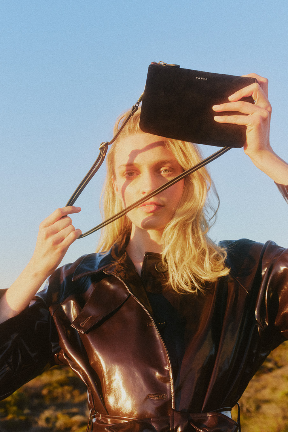 Tilly Crossbody | Black Suede