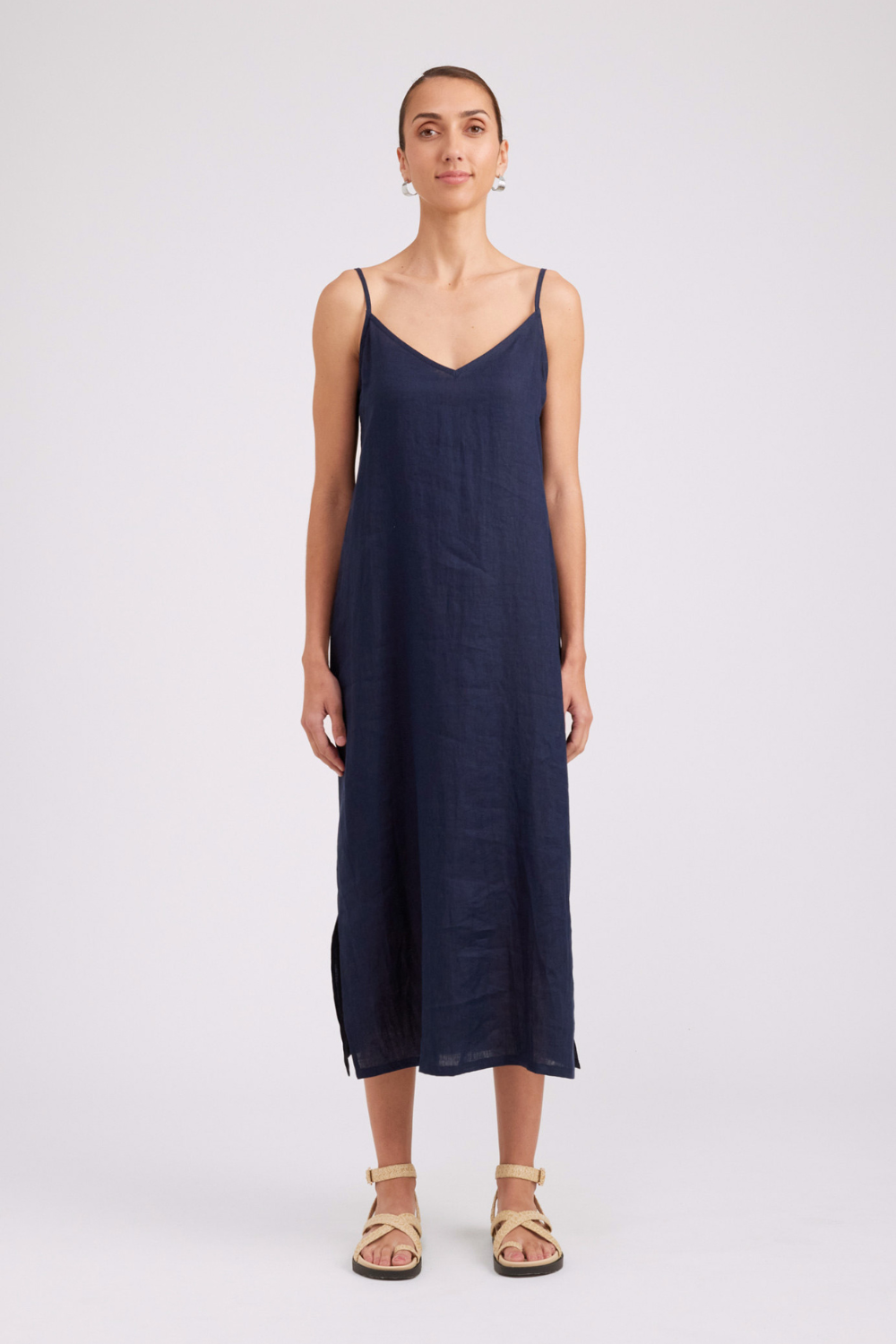 Studio Tank Maxi Dress | Navy