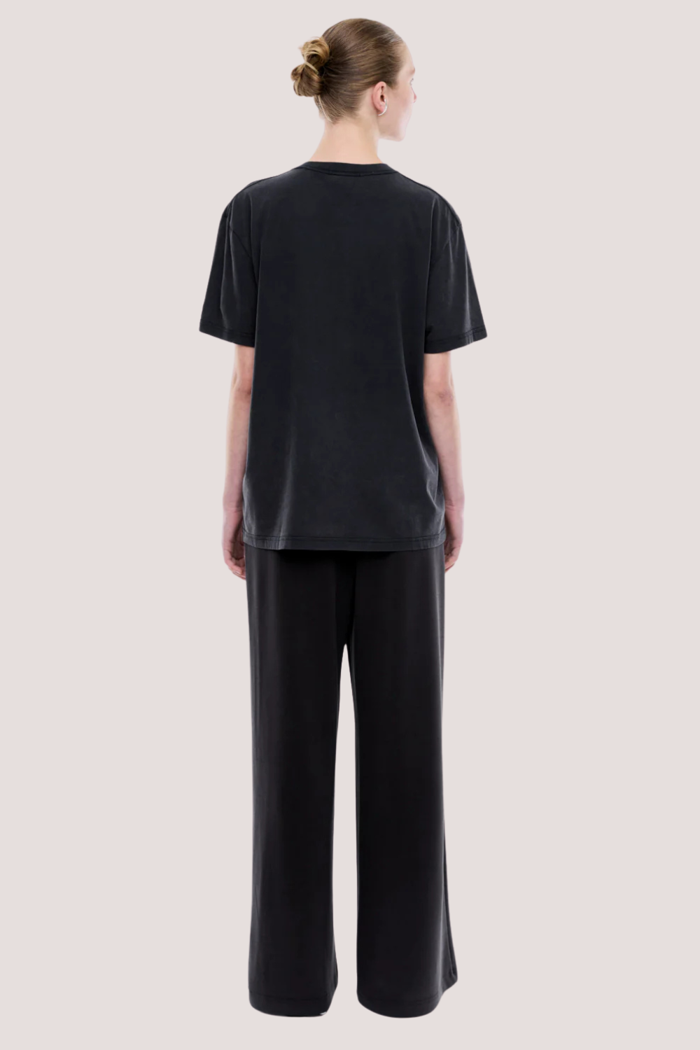 Jessie Oversized Tee Collegiate | Vintage Black