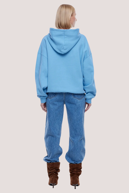 Cassie Oversized Hoodie | Cloud Blue