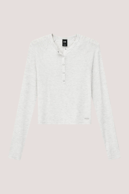 Haven LS Top | Snow Marle