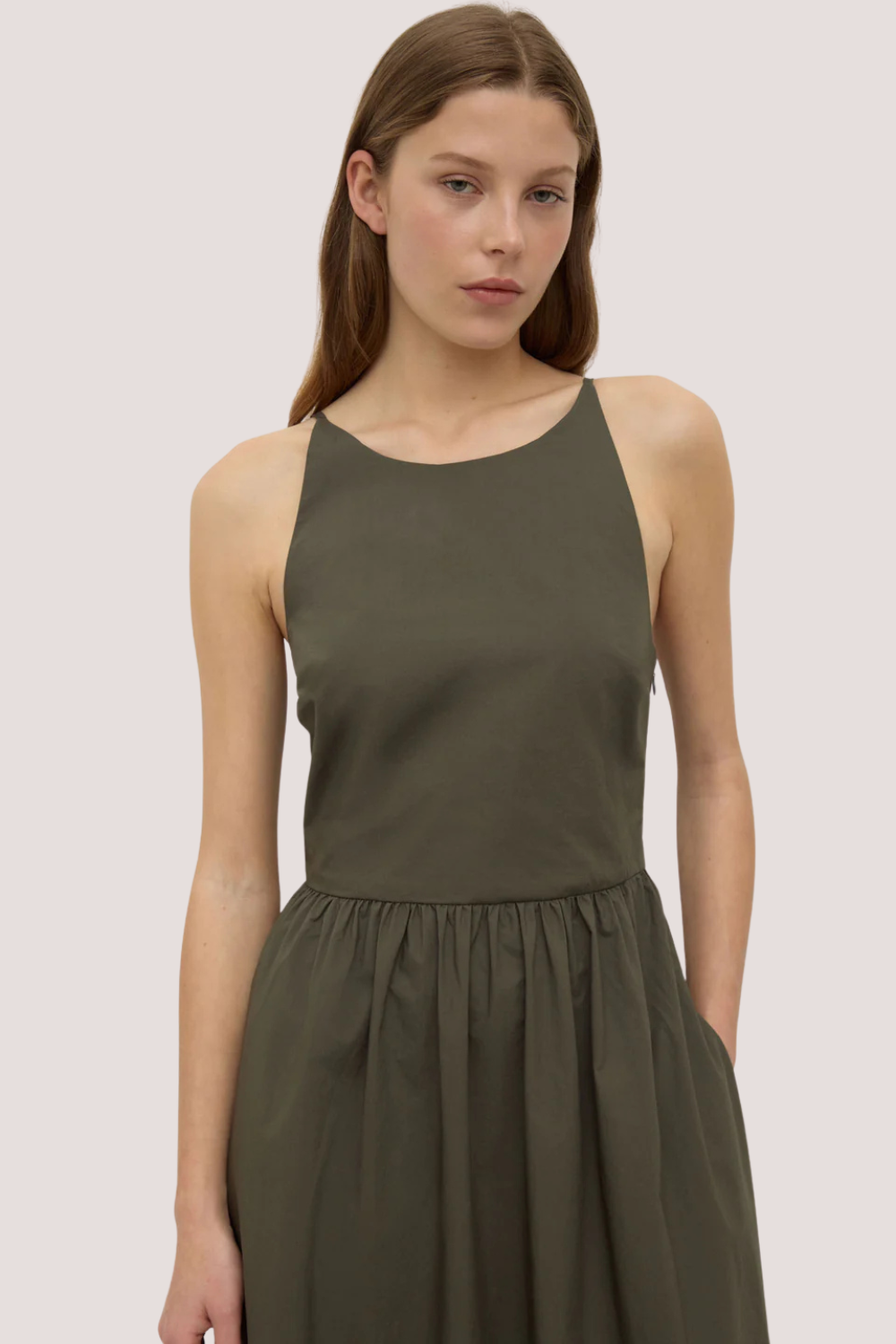 Posie Midi Dress | Moss