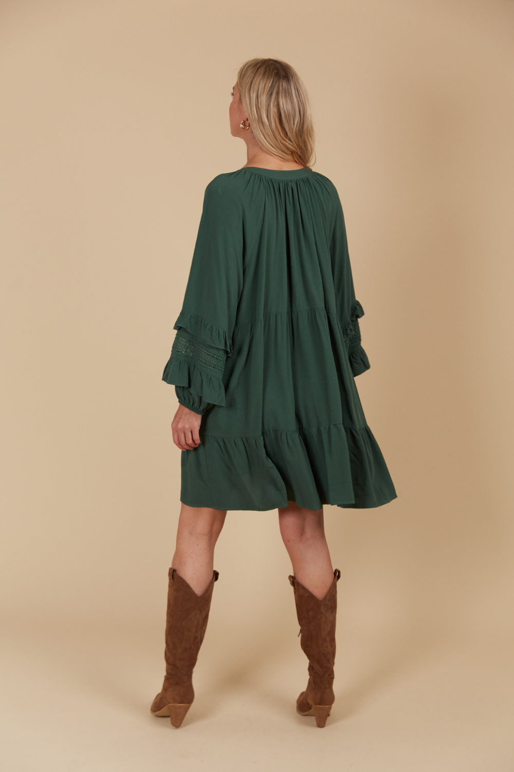 Aphrodite Relaxed Dress | Pine