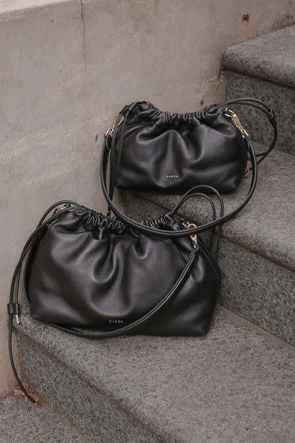 Elliot Shoulder Bag | Black Softie