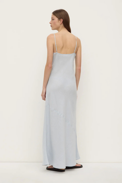 Colette Linen Slip Dress | Cloud