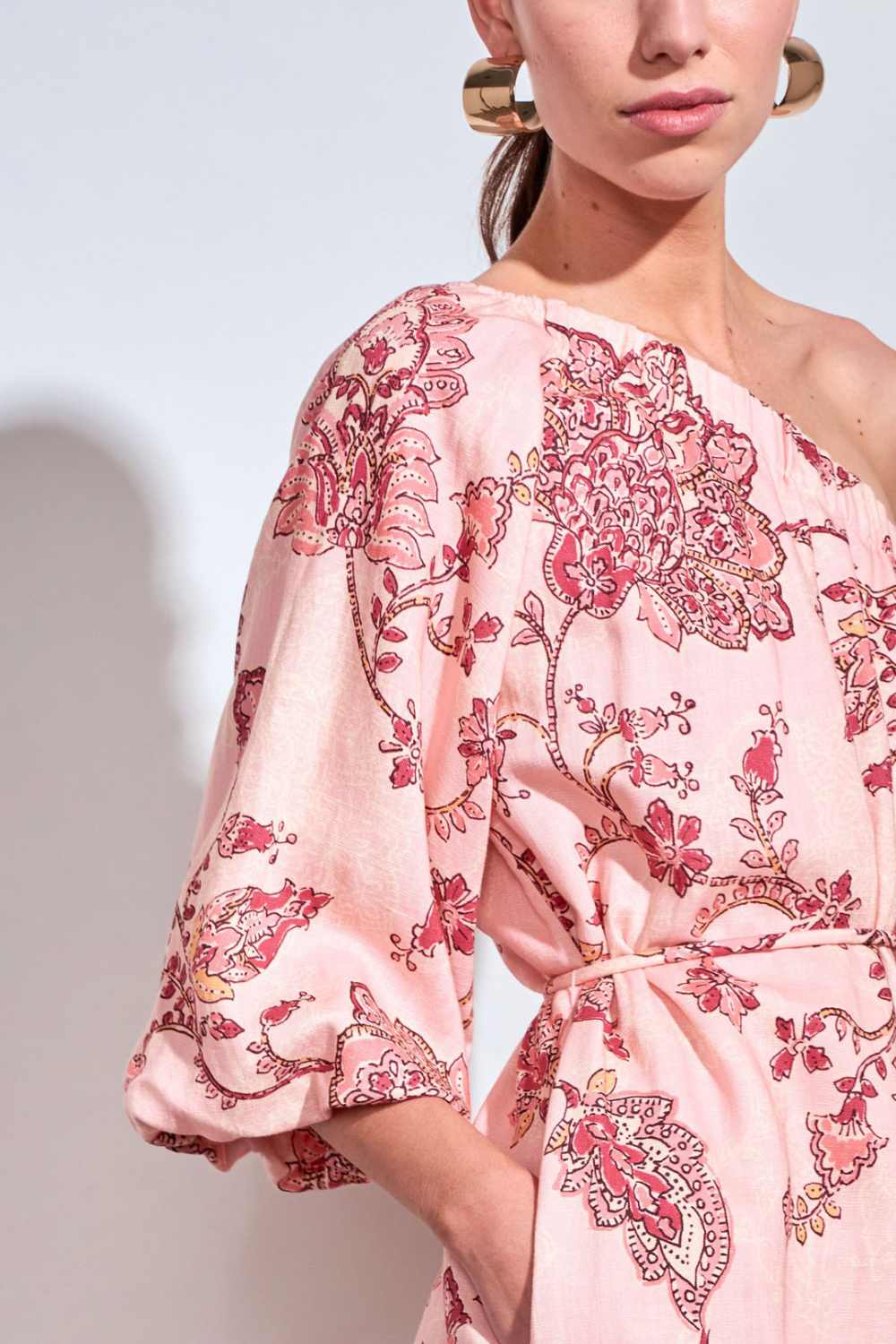 Silhouette Dress | Peony Paisley
