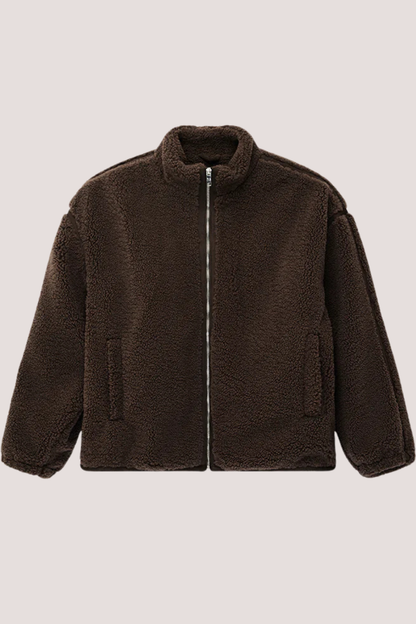 Surge Teddy Jacket | Coffee