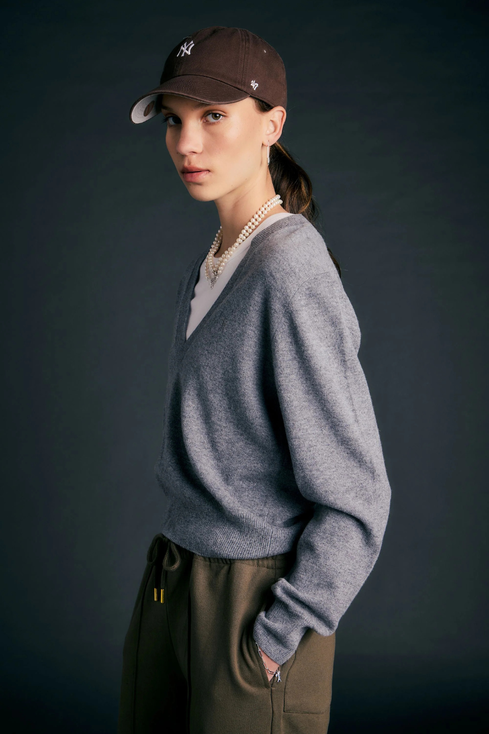 Colette Sweater | Grey Marle