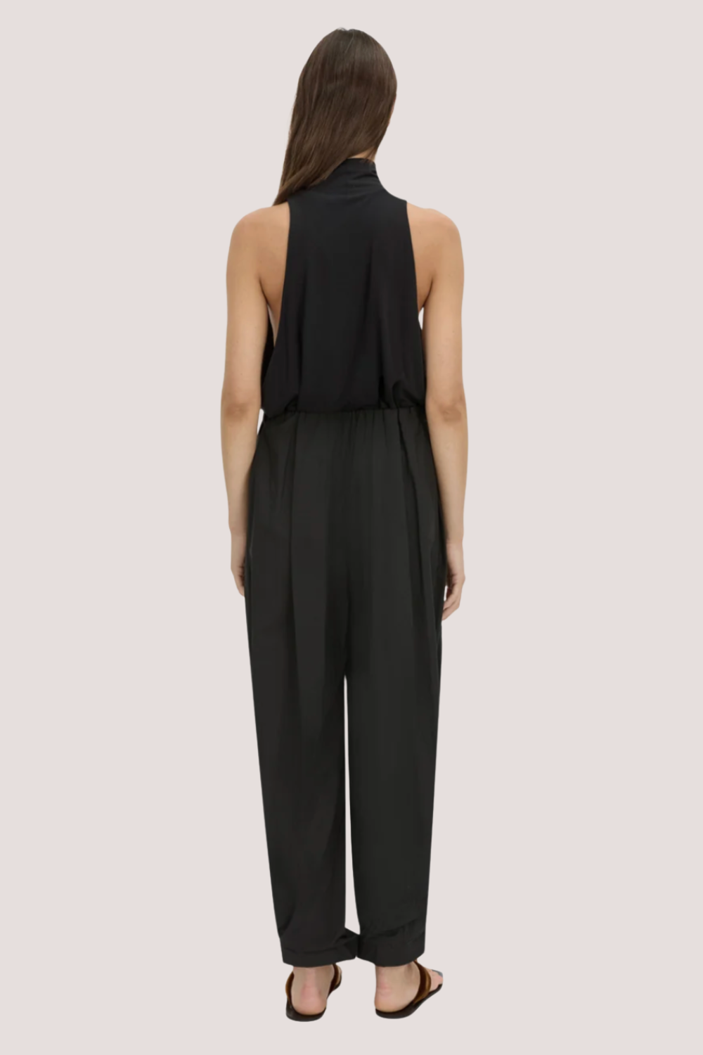Rhia Balloon Leg Pant | Black