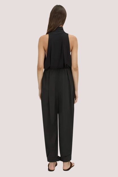 Rhia Balloon Leg Pant | Black