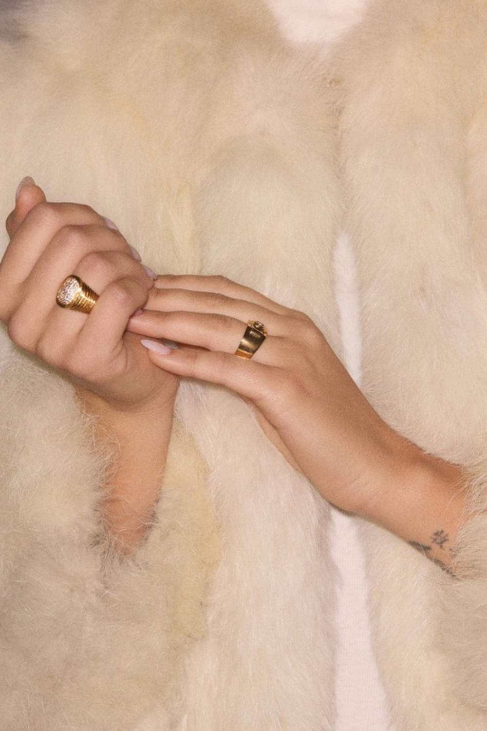 Deco Statement Ring | Gold