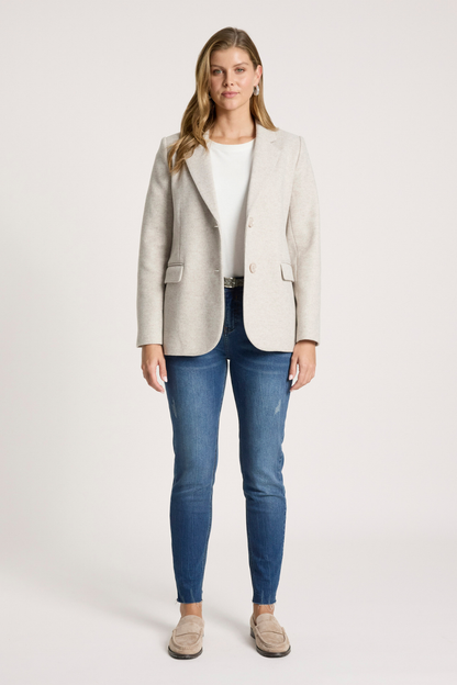 Sable Blazer | Bisque