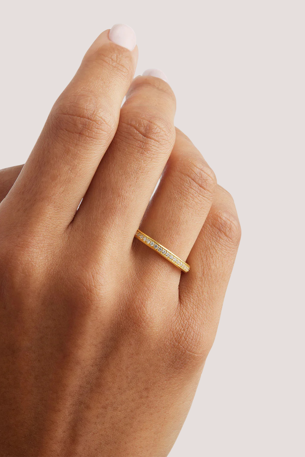 18k Gold Vermeil With Love Ring