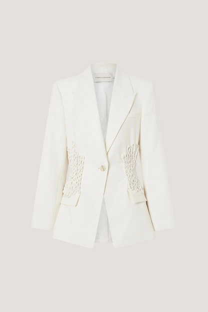 Cypress Blazer | Cream