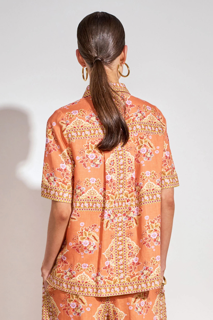 Glare Top | Marigold Glow