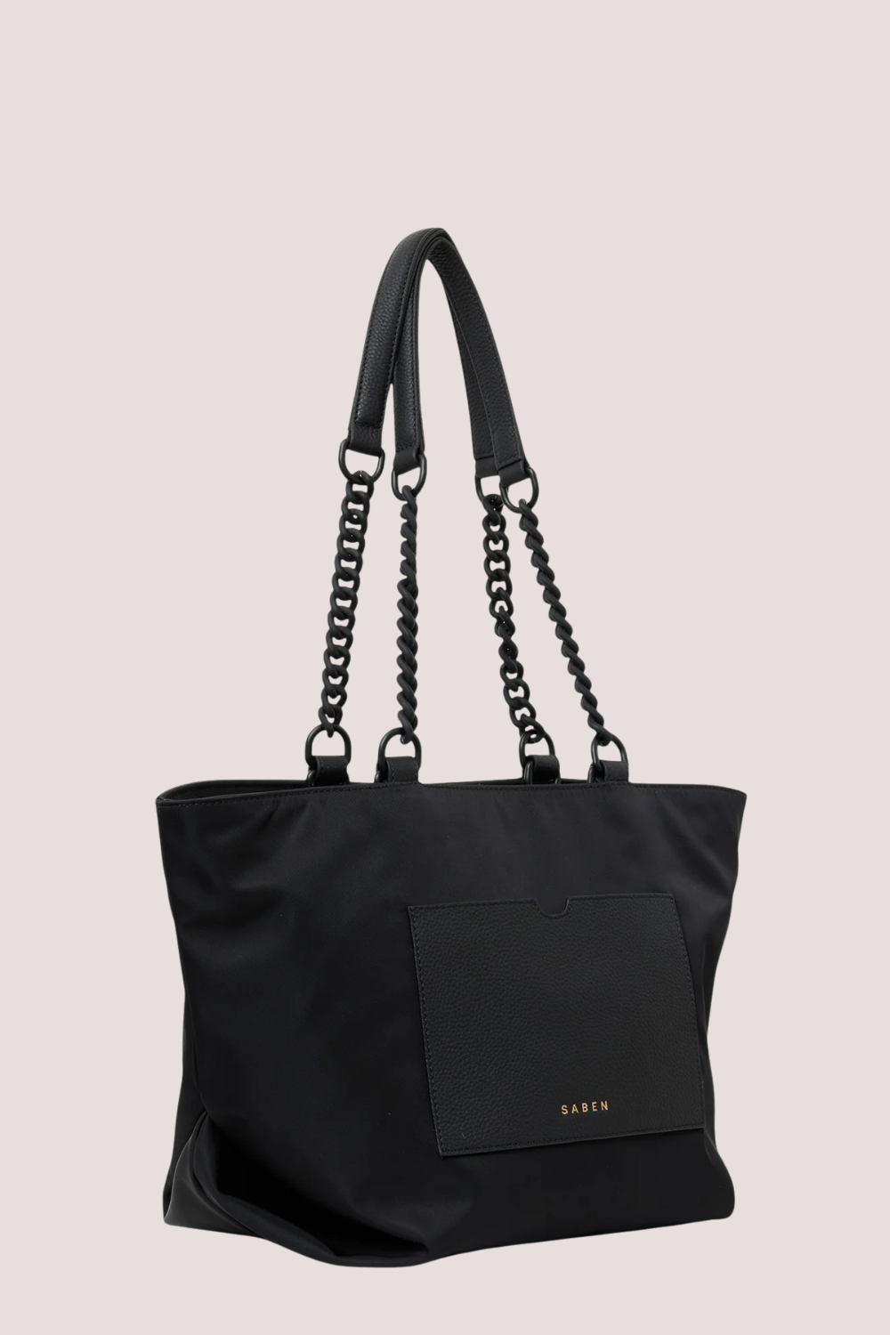 Paris Tote | Black Recycled Nylon