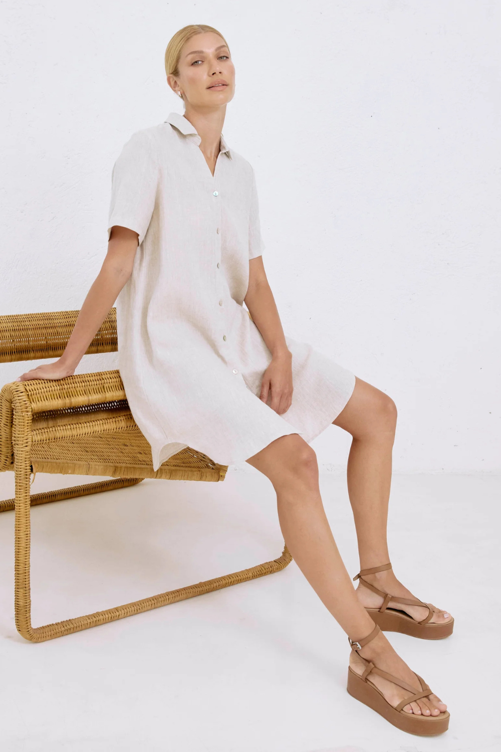 Studio Short Shirt Dress | Dune