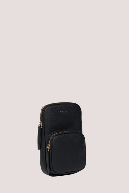 Nikko Luxe Pocket Phone Sling | Black