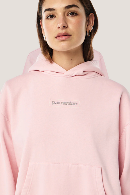 Peak Hoodie | Chalk Pink