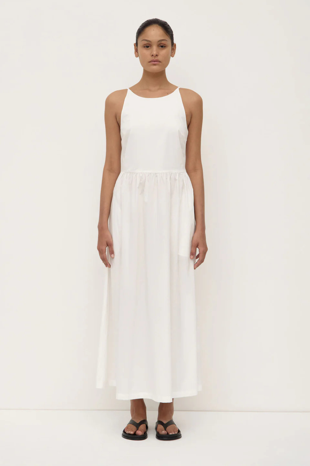 Posie Midi Dress | White