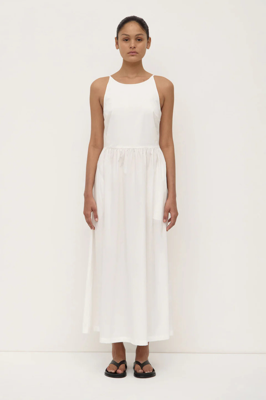 Posie Midi Dress | White