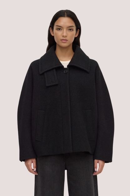 Harlow Wool Jacket | Black