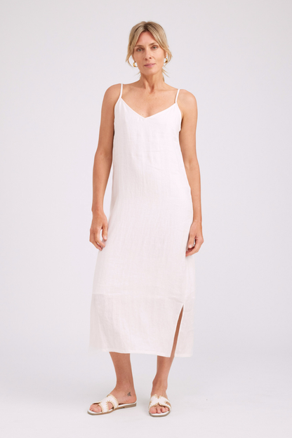 Studio Tank Maxi Dress | White