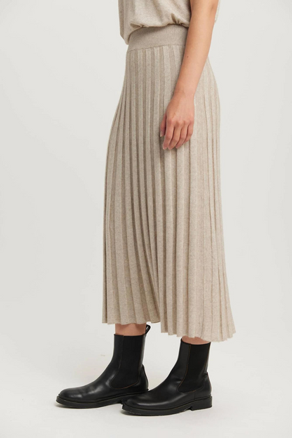 Ella Knit Skirt | Pumice