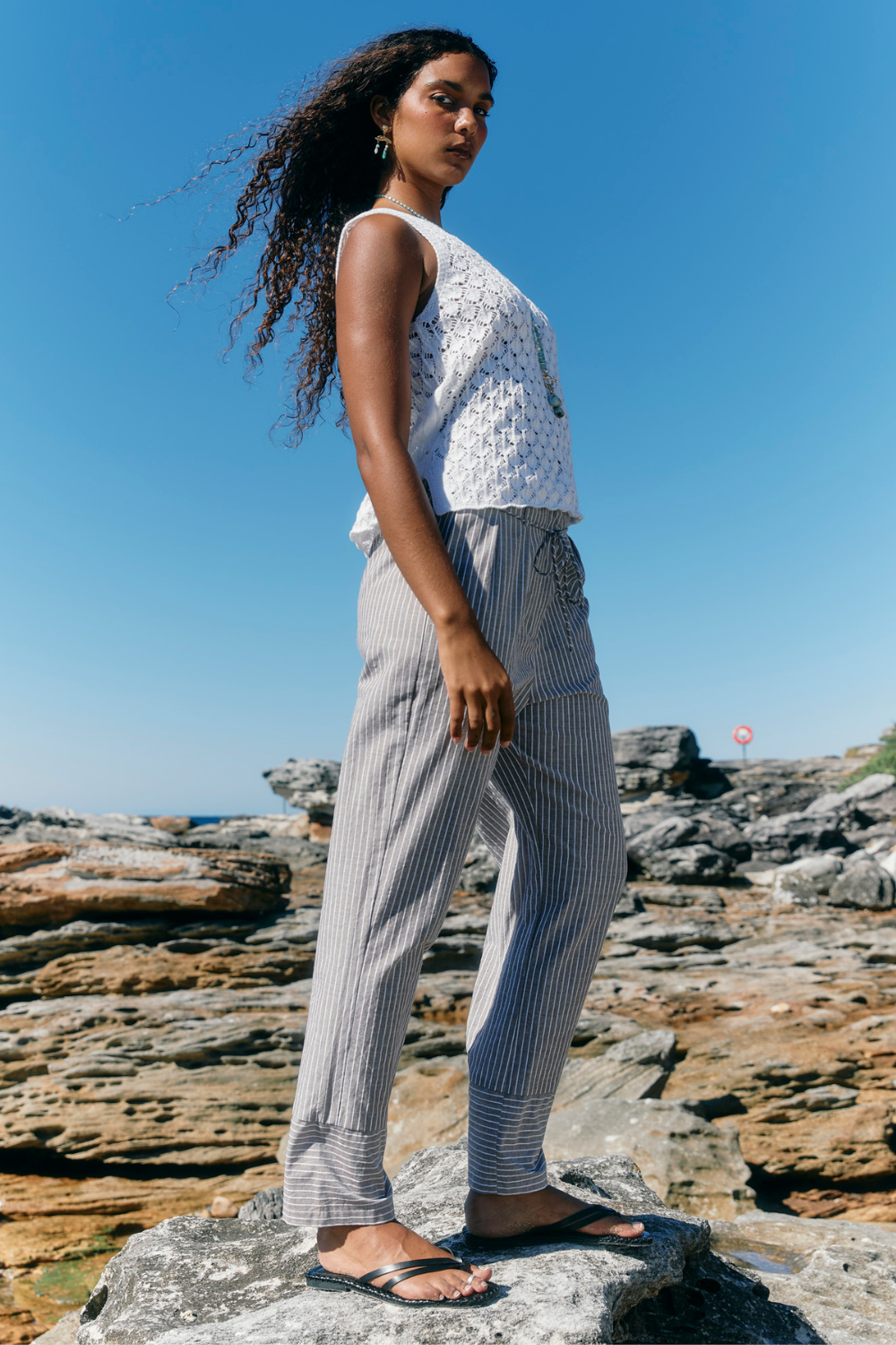 Lyndell Pant | Light Blue